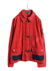 希少　美品　90s CHAPS チャップス ファイヤーマン　コート　イエロー 希少 美品 90s CHAPS チャップス ファイヤーマン コート