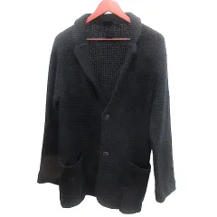 アルマーニエクスチェンジ A/X ARMANI EXCHANGE ニット カーディガン ショールカラー 長袖 XL 黒 ブラック /AU ■GY17のサムネイル