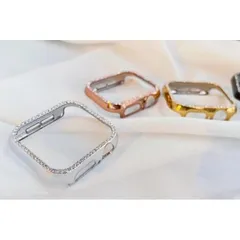 Apple Watchケース 41mm アップルウォッチ カバー キラキラ Apple Watch series8/7 保護バンパー