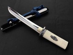 稲妻脇差侍の短刀 日本刀 模造刀 模擬刀 武蔵 肋差 刀装具
