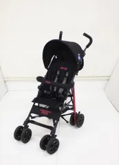 J is for Jeep スポーツリミテッド アンブレラストローラー ブラック×レッド 別売フロントバー付 B型ベビーカー 7ヶ月頃から クリーニング済み C31601tのサムネイル