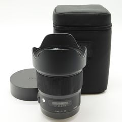 ■ほぼ新品■ SIGMA 単焦点レンズ Art 20mm F1.4 DG HSM シグマ用 フルサイズ対応