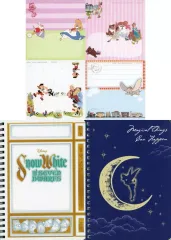 【中古】ノート・メモ帳 全6種セット ステーショナリーアソート 「一番くじ ＜Disney＞ Melody in a Dream」 H賞