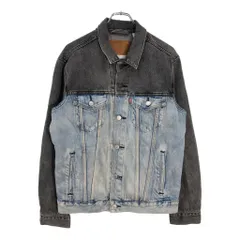 Levi's リーバイス 72334-0363 デニムジャケット バイカラー ブルー(メンズ M)中古 古着 U7141
