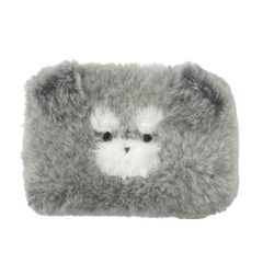 【人気商品】シュナウザー パンダ ウサギ tino 柴犬 クマ 小さめ ポーチ 可愛い 薄い 小物入れ ストリームマーケット おしゃれ アニマル 動物 [Stream] ふわふわ もこもこ TY027