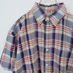 ラングラー Wrangler チェック 半袖 シャツ 891694ss