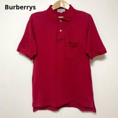 BURBERRY○バーバリー＜刺しゅうロゴ 半袖 ポロシャツ＞M0266s - メルカリ