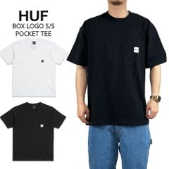 【新品】ハフ Tシャツ 半袖 HUF SET BOX LOGO S/S POCKET TEE 2025SS ブラック ホワイト トップス スケーター ストリート系 スケートボード 人気 メンズ 正規品 TS02419