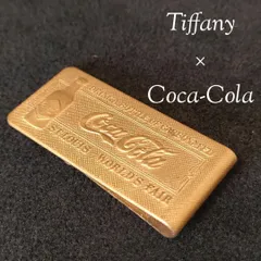 新品）Coca-ColaデザインTiffanyマネークリップ 楽天市場】ティファニー マネークリップ(コカコーラ・ロゴ) 【B