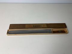 東源忠長　カステラナイフ　400mm　安来鋼別打