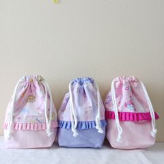 コップ袋　3枚セット　女の子　74