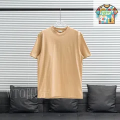【今日WTO】BURBERRY 円形ロゴ半袖 T シャツ-SO73