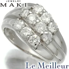 ジュエリーマキ リング 指輪 ダイヤモンド 1.02ct Pt850 12号 MAKI  中古 プレラブド 返品OKのサムネイル