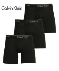 カルバンクライン ボクサーパンツ メンズ セット 3枚 前閉じ 下着 Calvin Klein ck ロング s m l xl ブラックセット 正規品 新品 男性 510365 