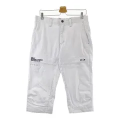サイズ：32 OAKLEY オークリー FOA400782 クロップドパンツ  ホワイト系 [240101333520] ゴルフウェア メンズ ストスト