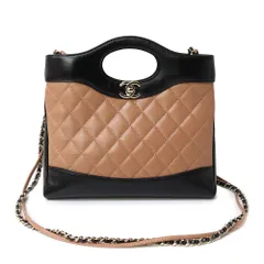 24K CHANEL シャネル31 ミニショッピングバッグ CHANEL 31 ミニ ショッピング バッグ - メルカリ