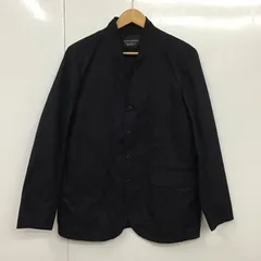 nano・universe ナノユニバース ジャケット、上着 ジャケット、ブレザー カジュアルジャケット 前ボタンジャケット ノーカラー