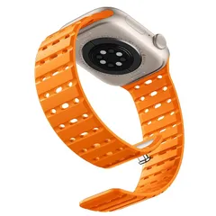 [Bandletic] アップルウォッチ用のバンド マグネット - 夏 蒸れない スポーツバンド 軽量 2色デザイン