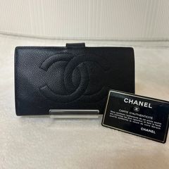 MOMO様宛　シャネル CHANEL 長財布 キャビアスキン ココマーク