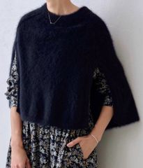 BEARDSLEY(ビアズリー) ファーニットポンチョ - メルカリ