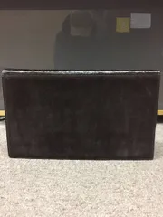 美品！格安！LOEWE ロエベ アナグラム アリゲーター クロコダイル スエード 2WAY ショルダーバッグ クラッチバッグ