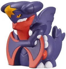 【中古】食玩 トレーディングフィギュア 3.メガガブリアス 「ポケモンキッズ 旅のなかまたち編」