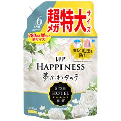 【迅速発送】レノア ハピネス 夢ふわタッチ 柔軟剤 ホワイトティー 詰め替え 1900mL 大容量