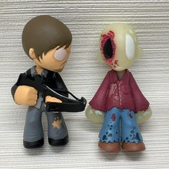 現状品　Funko ミステリー★ミニ ダリル　片目ウォーカー（蓄光）ウォーキングデッド シリーズ2　The Walking Dead　TWD GID ファンコ 写真にあるもののみ　バラ売り不可