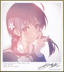 2025年最新】冴えない彼女の育てかた 色紙の人気アイテム - メルカリ