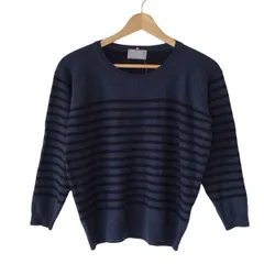 美品 マーガレットハウエル×ジョンスメドレー リボンタイニット4.9万 美品 マーガレットハウエル×ジョンスメドレー リボンタイニット4.9万