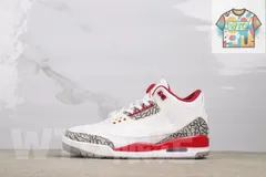 【今日特価】Jordan CT8532-126 Air Jordan 3 Retro Cardinal Red（カーディナルレッド）-WTO輸入2