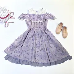 美品　アクシーズファムキッズ　axesfemmeKIDS　ワンピース　リゾート　習い事　発表会　フォーマル　結婚式　140