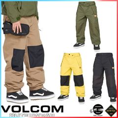 24-25 VOLCOM/ボルコム LONGO GORE-TEX pant メンズ レディース 防水パンツ ゴアテックススノーボードウェア スノーウェアー 2025 