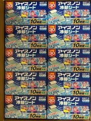 白元アース アイスノン アイスノン 冷却シート 30枚入×10箱
