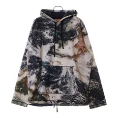 DIESEL (ディーゼル) 23AW S-PAY-HOOD‐L1 プラネットカモ 総柄プリント プルオーバーパーカー マルチカラー A11488