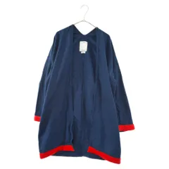 VISVIM (ヴィスヴィム) 16SS SANJURO COAT BRUSHED FLANNEL フランネル サンジューロー コート ジャケット ネイビー 0116105013013のサムネイル