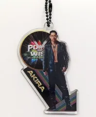 【中古】キーホルダー AKIRA クリアチャーム 「EXILE LIVE TOUR 2022 “POWER OF WISH”」 カプセル景品