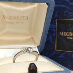 【本店購入品】MIKIMOTO  ミキモト 0.25ct  ダイヤモンド プラチナ  900  リング  指輪  （SNA）0240315016008FD