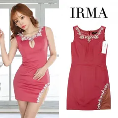 【IRMA / イルマ】デコルテビジュー バストカット タイトミニドレス sugar