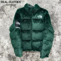 Supreme×THE NORTH FACE/シュプリーム×ノースフェイス【20AW】Faux Fur Nuptse Jacket/フェイクファーヌプシ/グリーン/Lのサムネイル