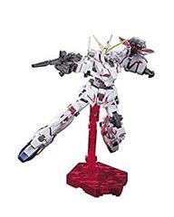[중고] HGUC 기동 전사 건담 UC RX-0 유니콘 건담 디스트로이 모드 티타늄 마무리 1/144 스케일 색으로 구분 된 프라 모델