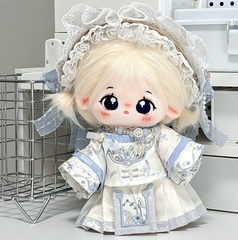 20cm ぬいぐるみ服  着せ替え 推し活 帽子付き 漢服 ドレス ぬい活 着せ替え 推しぬい 綿人形 棉花娃娃 ちびぬい服 ちびぐるみ コットンドール  cottondoll-A5314