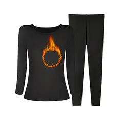 【新品】 [Sleepeach] あったかインナー レディース インナー 肌着 Uネック 長袖 裏起毛 極暖 防寒 インナー タイツ ボトム スラックス スパッツ レギンス インナーシャツ上下セット インナーウェア 1