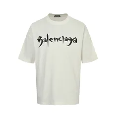 【今日WTO】Balenciaga 25ss エンボスアルファベットプリント半袖-TT75