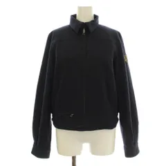 ラルフローレン RALPH LAUREN ブルゾン ステンカラージャケット 中綿 ジップアップ ウール アンゴラ混 カシミヤ混 7 紺 ネイビー JKRLGW2007 /KUのサムネイル