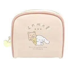 【中古】バッグ シナモロール のんびりナチュラル ボックスポーチ ベージュ 「サンリオキャラクターズ」
