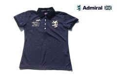 Pre-owned Admiral Golf Flag Short Sleeve Polo Shirt | Women's Golf Wear | Size M