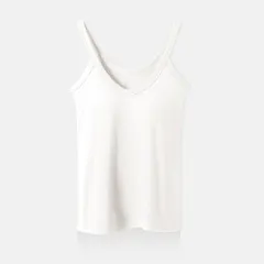 ☆ ホワイト ☆ L ☆ ブラトップ タンクトップ ナイトウエア カップ付き yackbra5167 ブラトップ カップ付 タンクトップ インナー 肌着 下着 ナイトウエア パジャマ ノンワイヤ ルームウェア シンプル 無地 おしゃれ オシャレ 部屋着