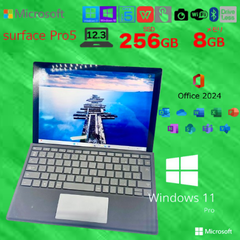 Microsoft Surface Pro 1807 i5 7300U 7世代 メモリ ８GB SSD 256GB LTEモデル