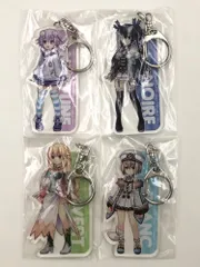 ♪) 【4種セット】 アクリルキーホルダー PS4 勇者ネプテューヌ 世界よ宇宙よ刮目せよ!! アルティメットRPG宣言!! ファミ通DXパック [10]